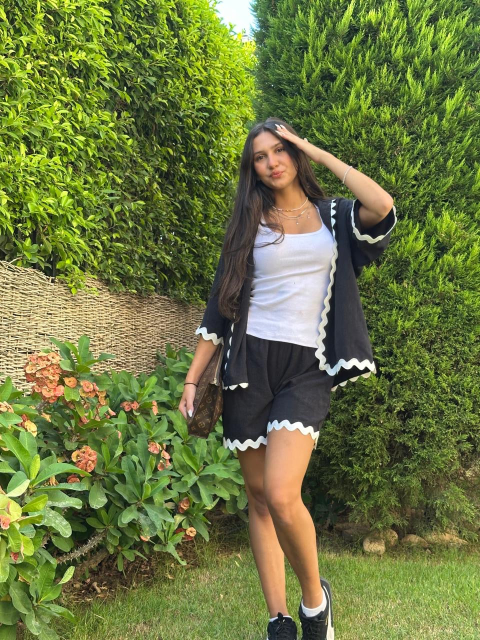 Swirl Black Set