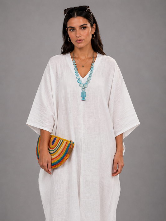 Maya Linen Dress