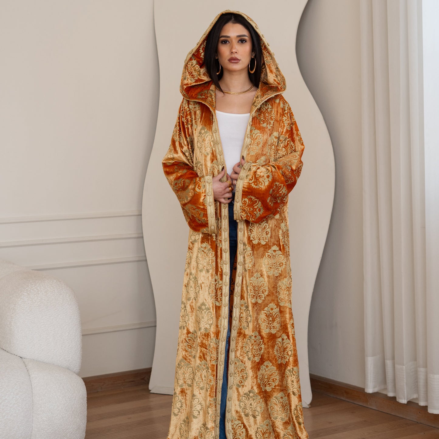 Sienna Hooded Kaftan