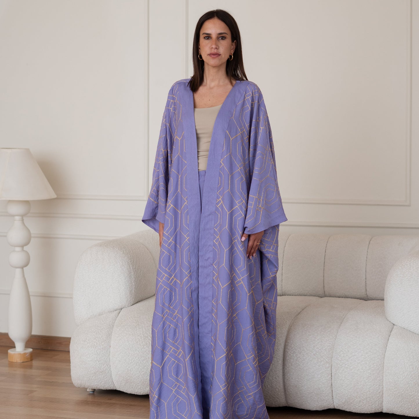 Lila Kaftan Set