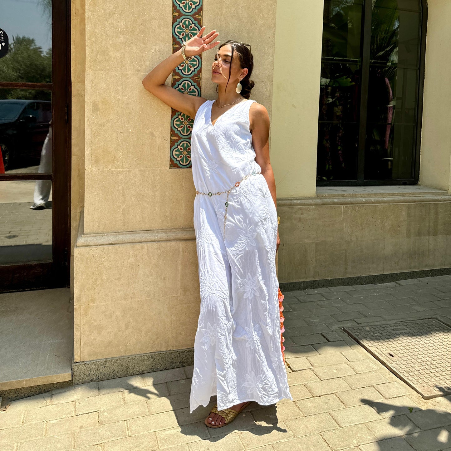 Bloom Babe White Dress