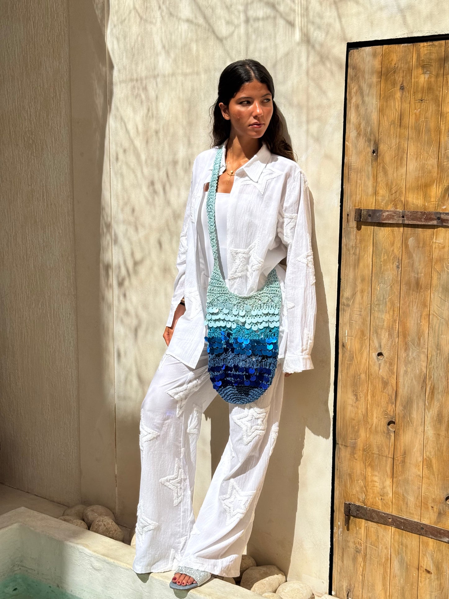 Crochet Crossbody Bag