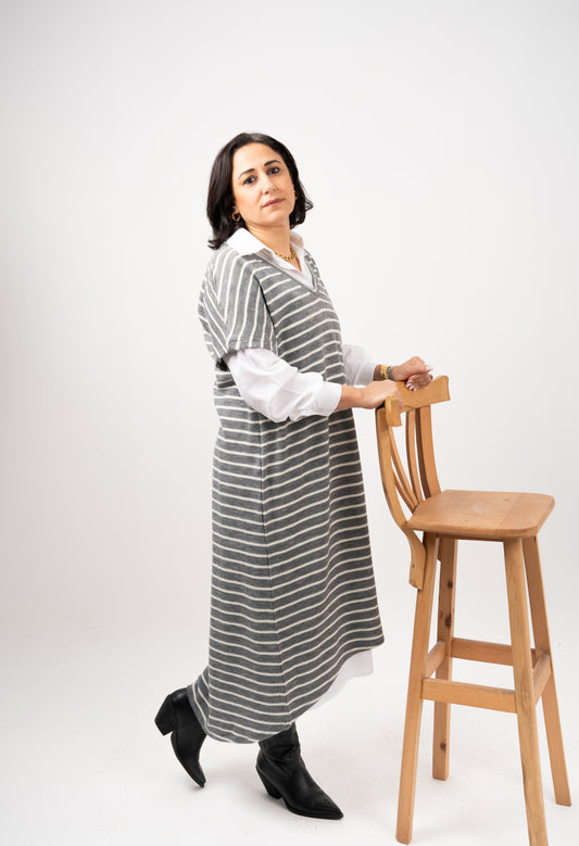 Stripes Dress Set
