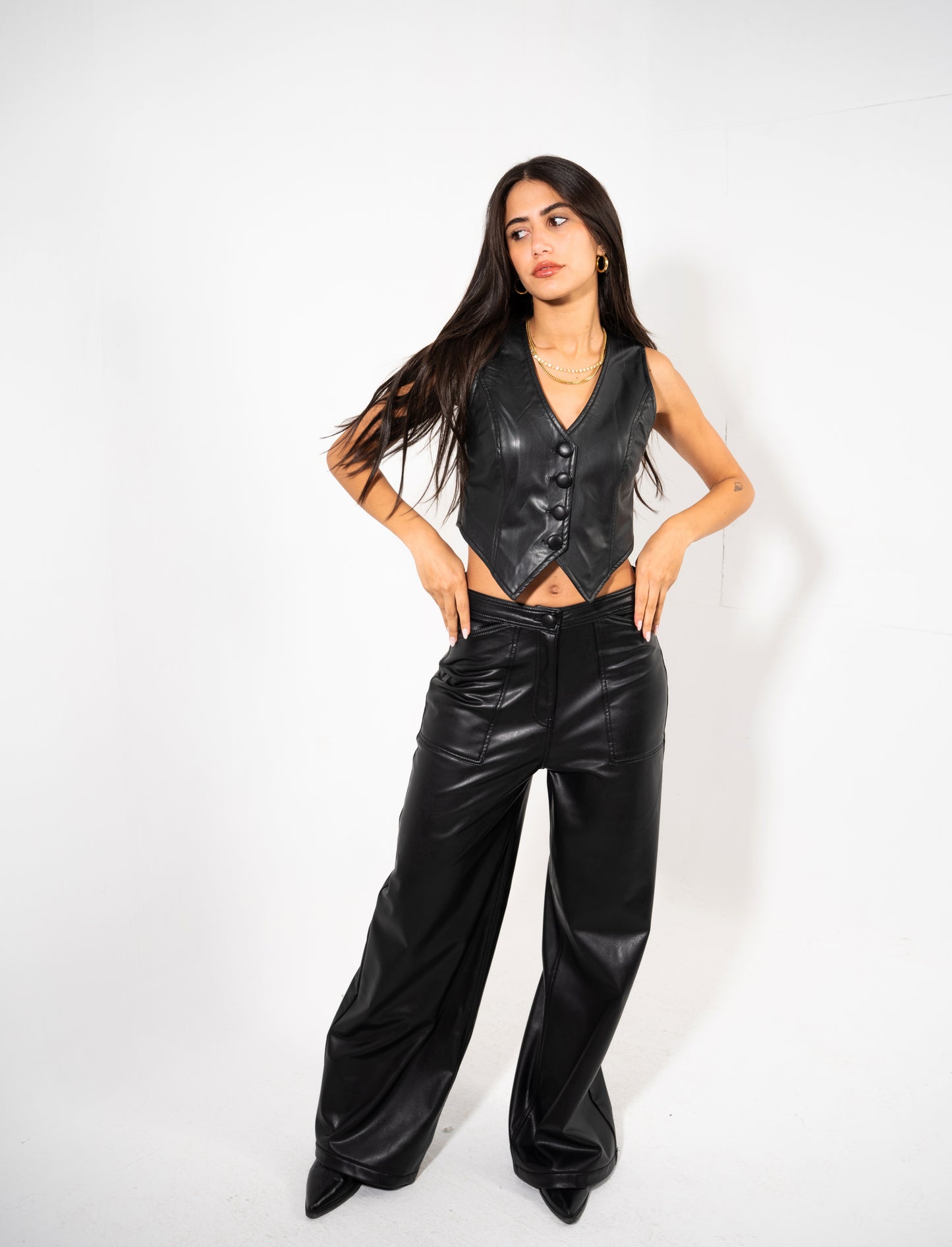 Leather Vest