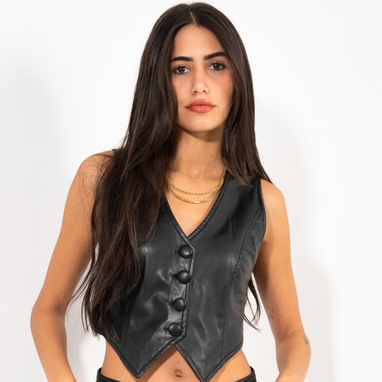 Leather Vest