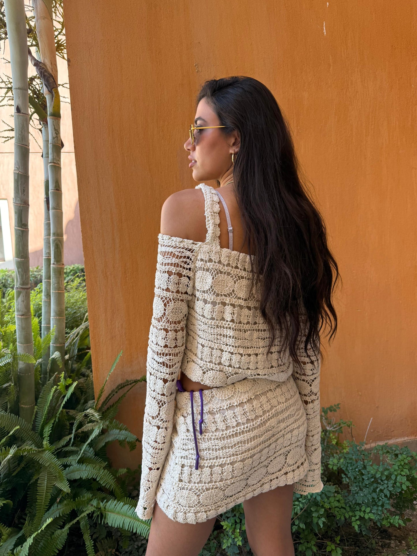 Crochet Skirt Set