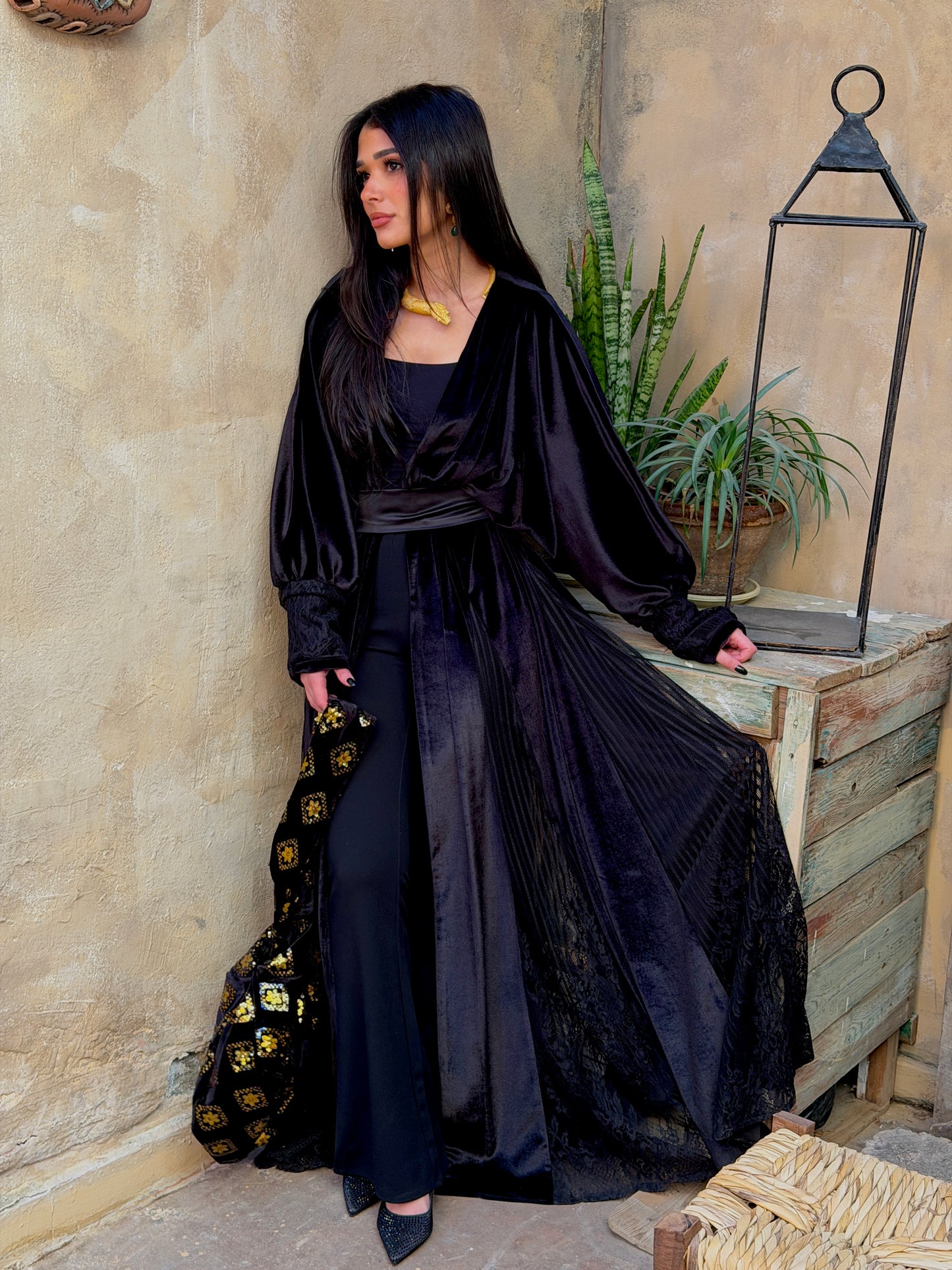 The Classic Velvet Kaftan