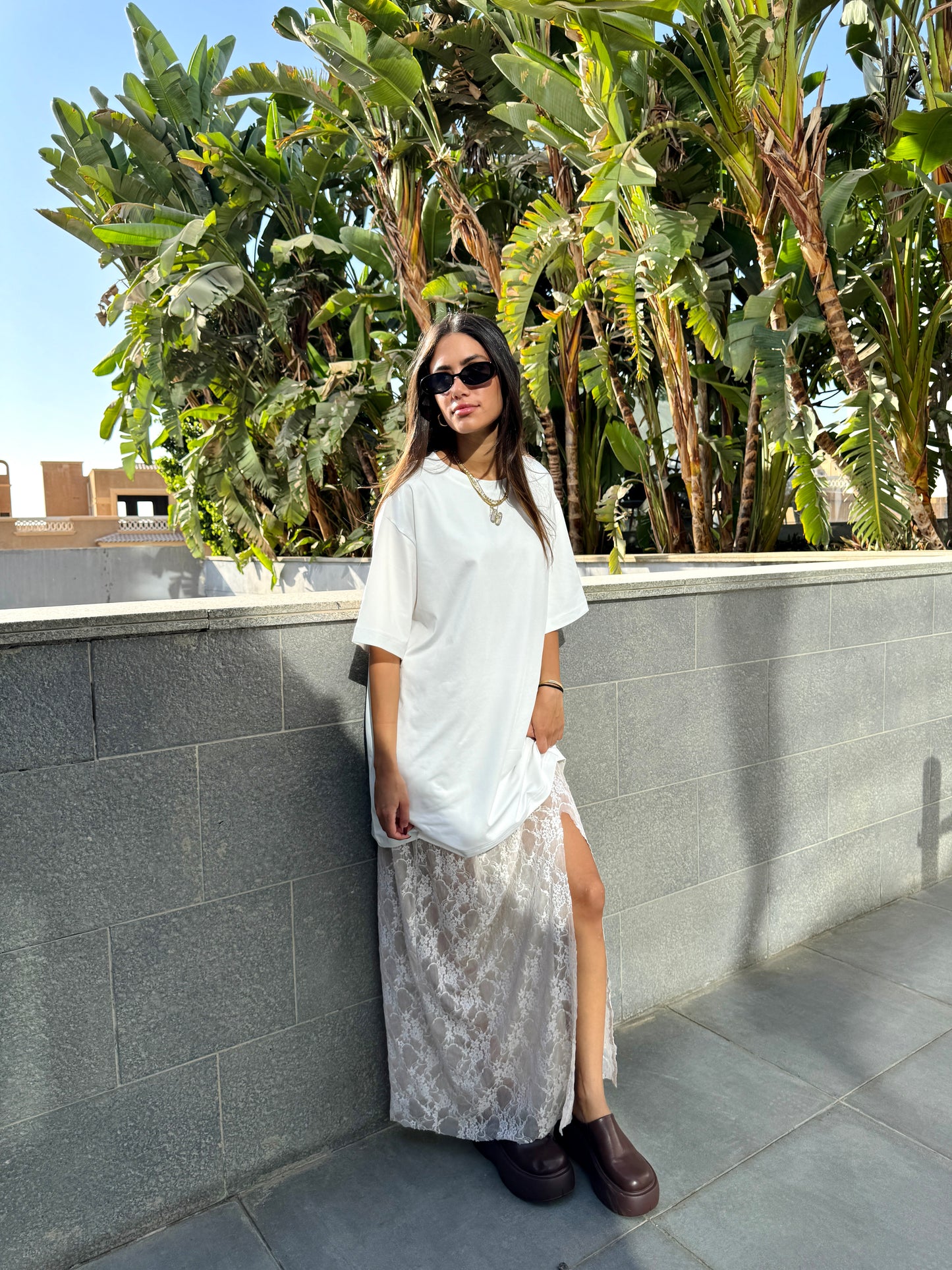 White Urban Lace Set