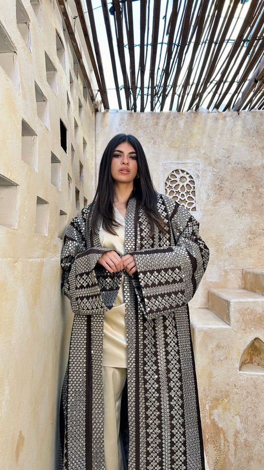 The Brown Crystal Kaftan