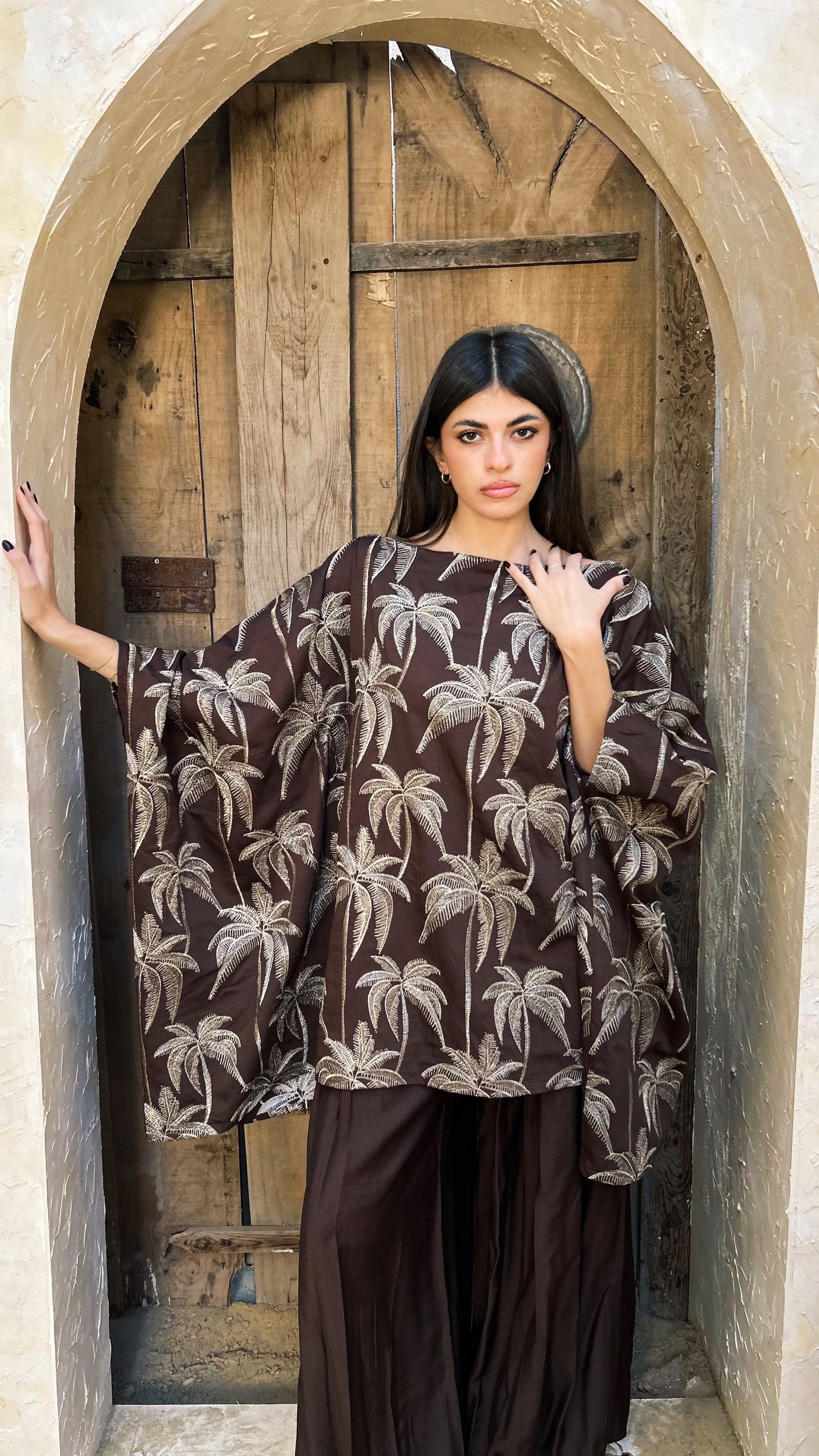 Brown Oasis Nights Set