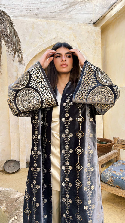 The Royal Slate Kaftan