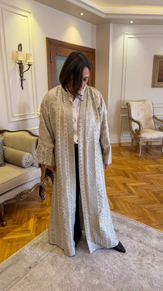 The Beige Crystal Kaftan | Women Fashion & Clothing | Nous Sommes