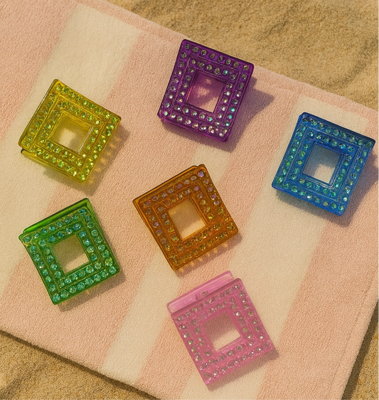 Square Hairclip