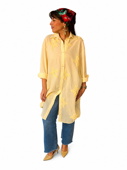 Nova Star – Shirt Dress – Yellow