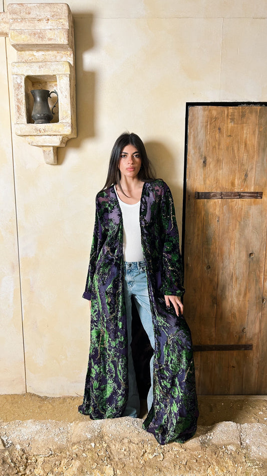 Midnight Emerald Cardigan