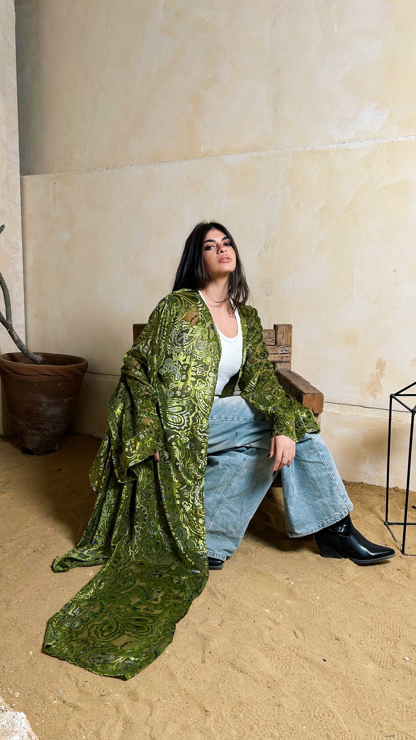 Shadow Leaf Cardigan