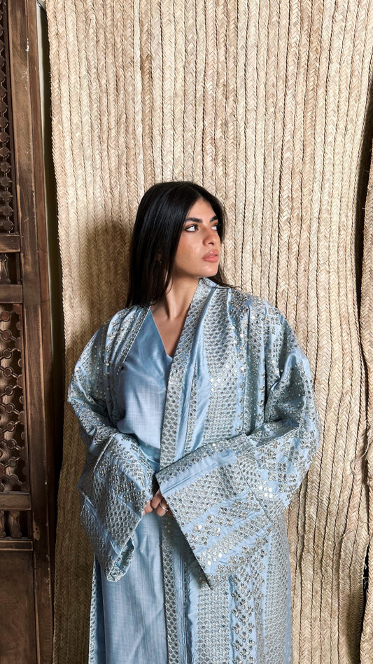 The Blue Crystal Kaftan