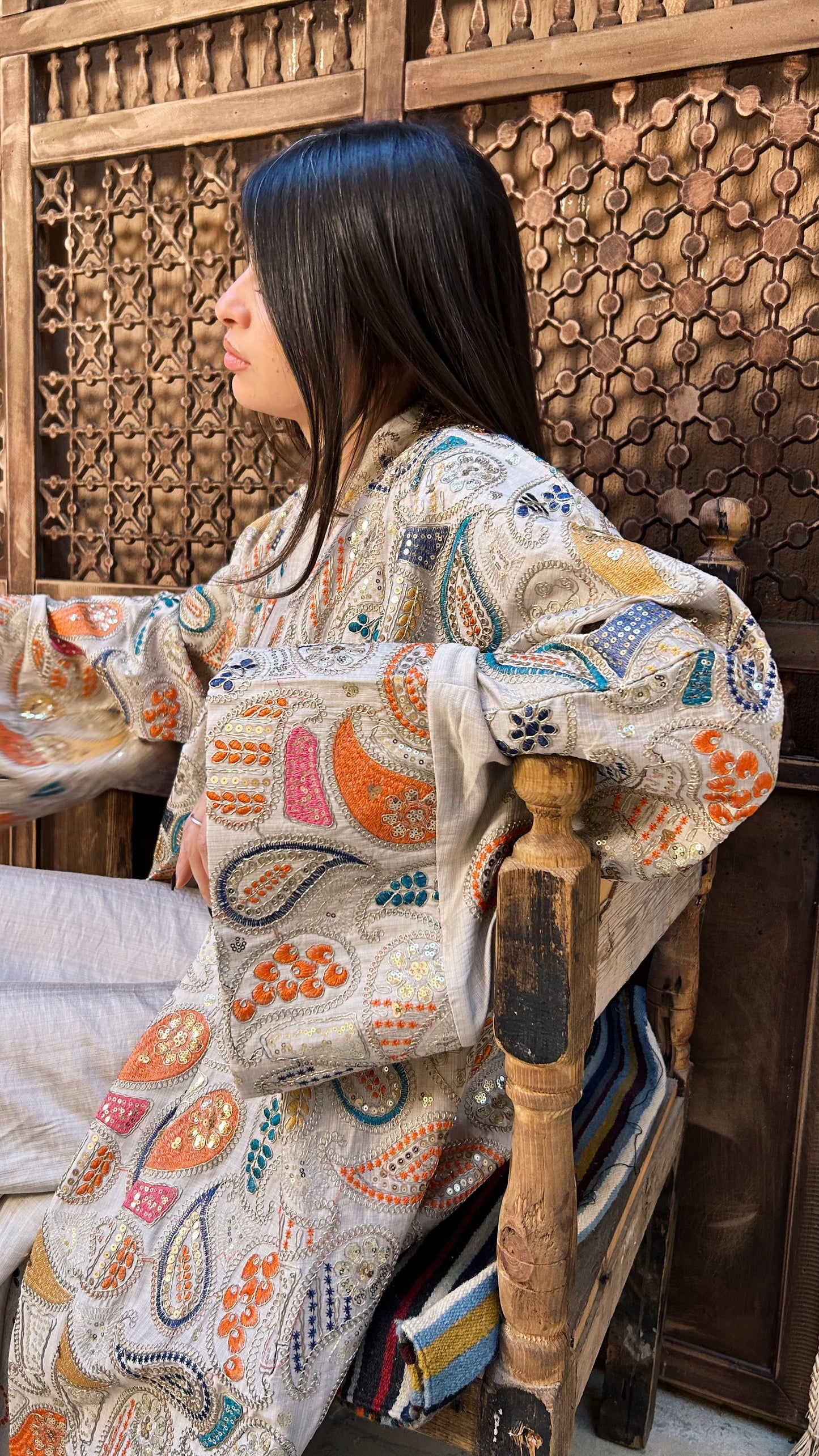 Desert Bloom Kaftan