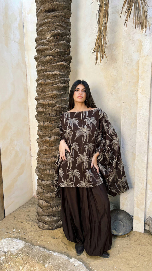 Brown Oasis Nights Set