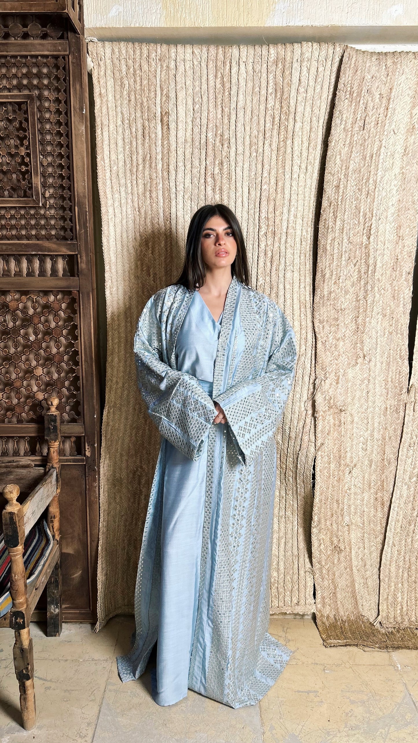 The Blue Crystal Kaftan
