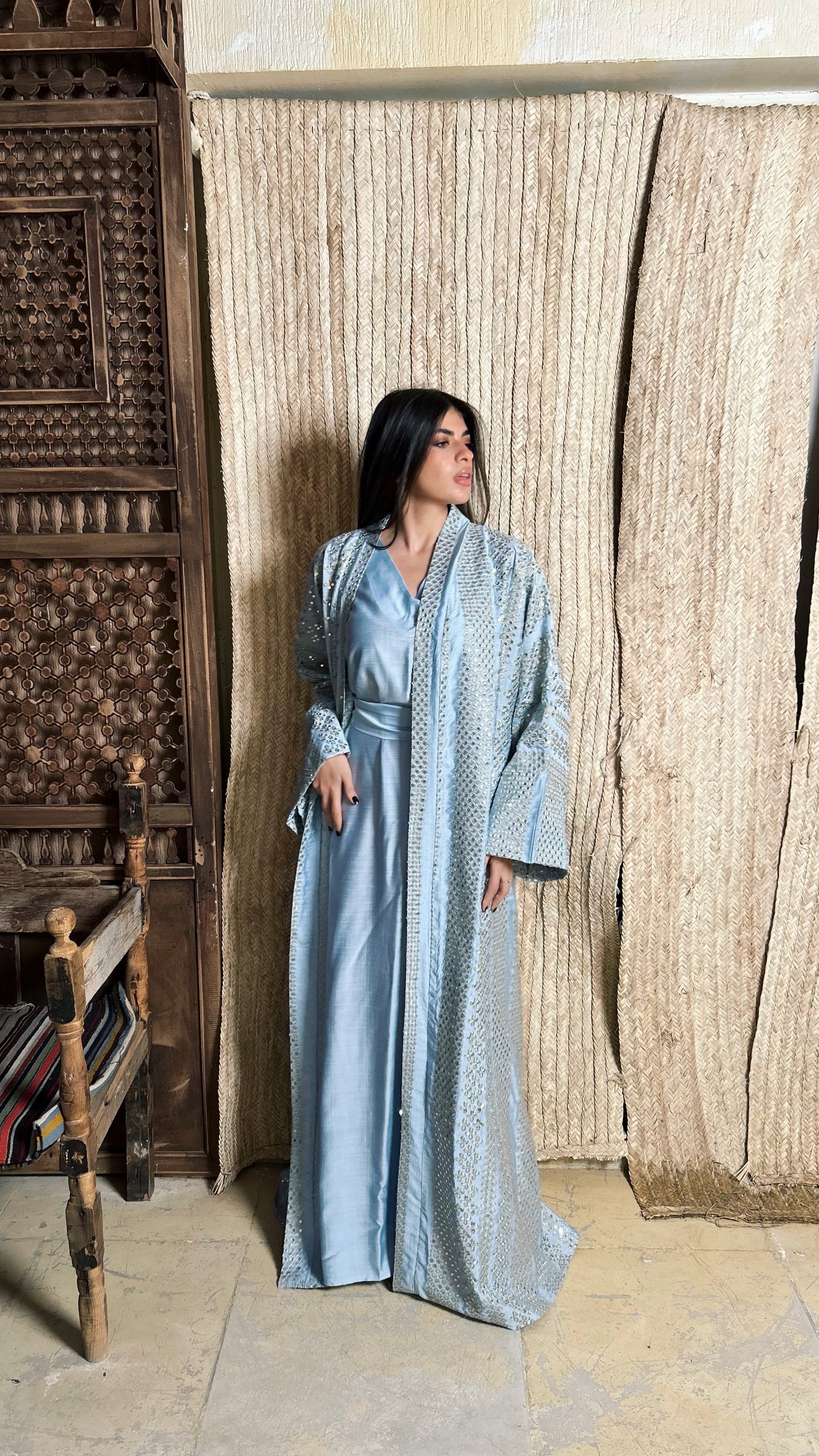 The Blue Crystal Kaftan