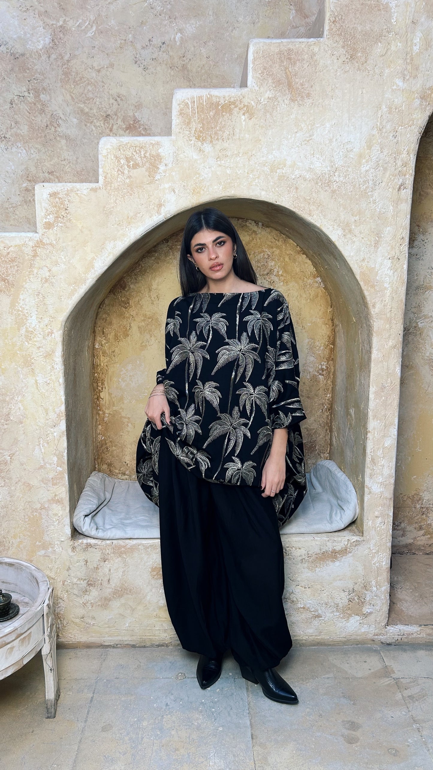 Brown Oasis Nights Set