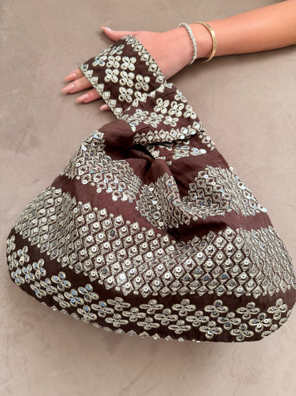 The Brown Crystal Pouch