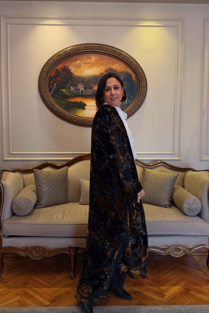 Women Brown Grace Kaftan by Nous Sommes