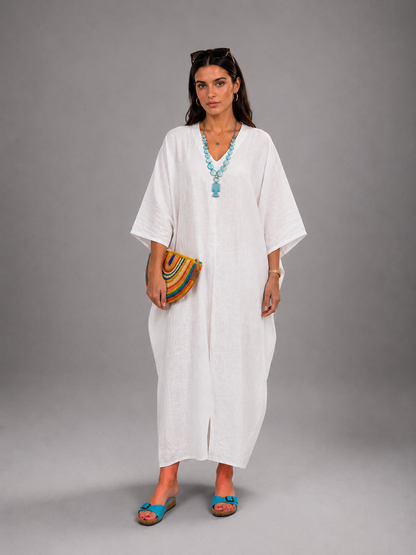 Maya Linen Dress