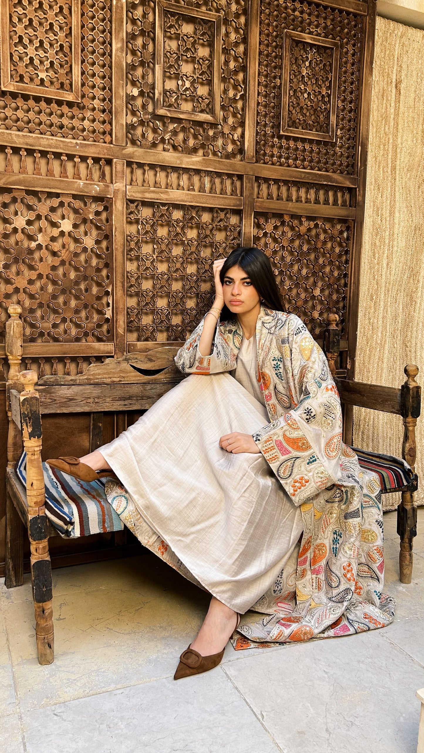Desert Bloom Kaftan