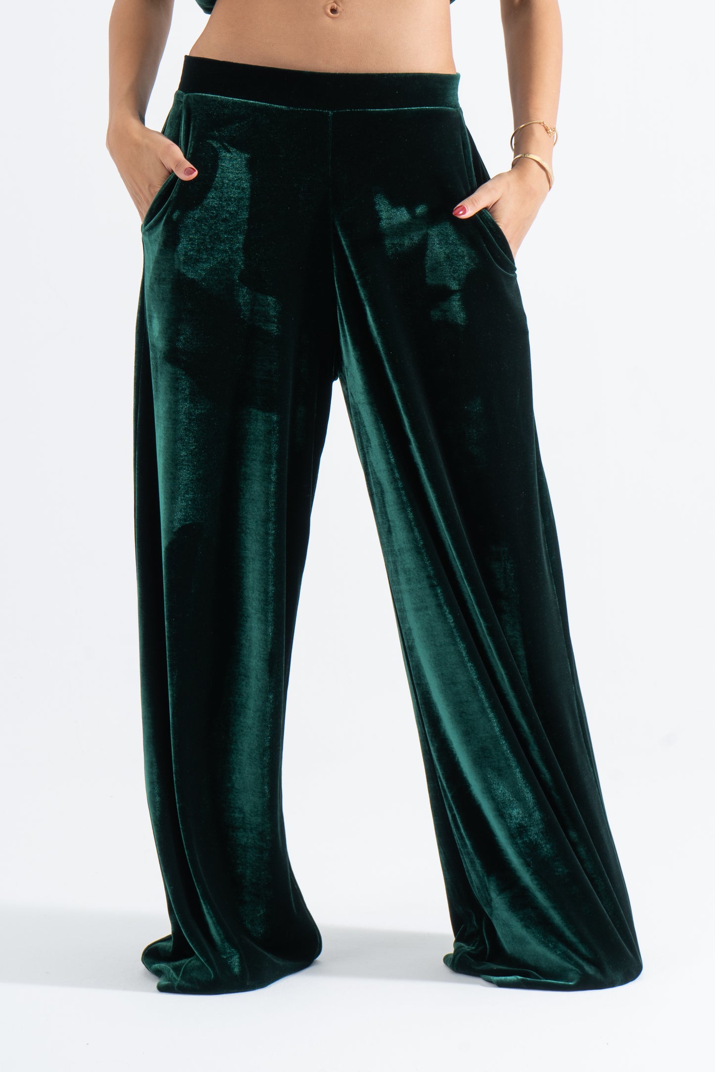 Everyday Velvet Set Cropped