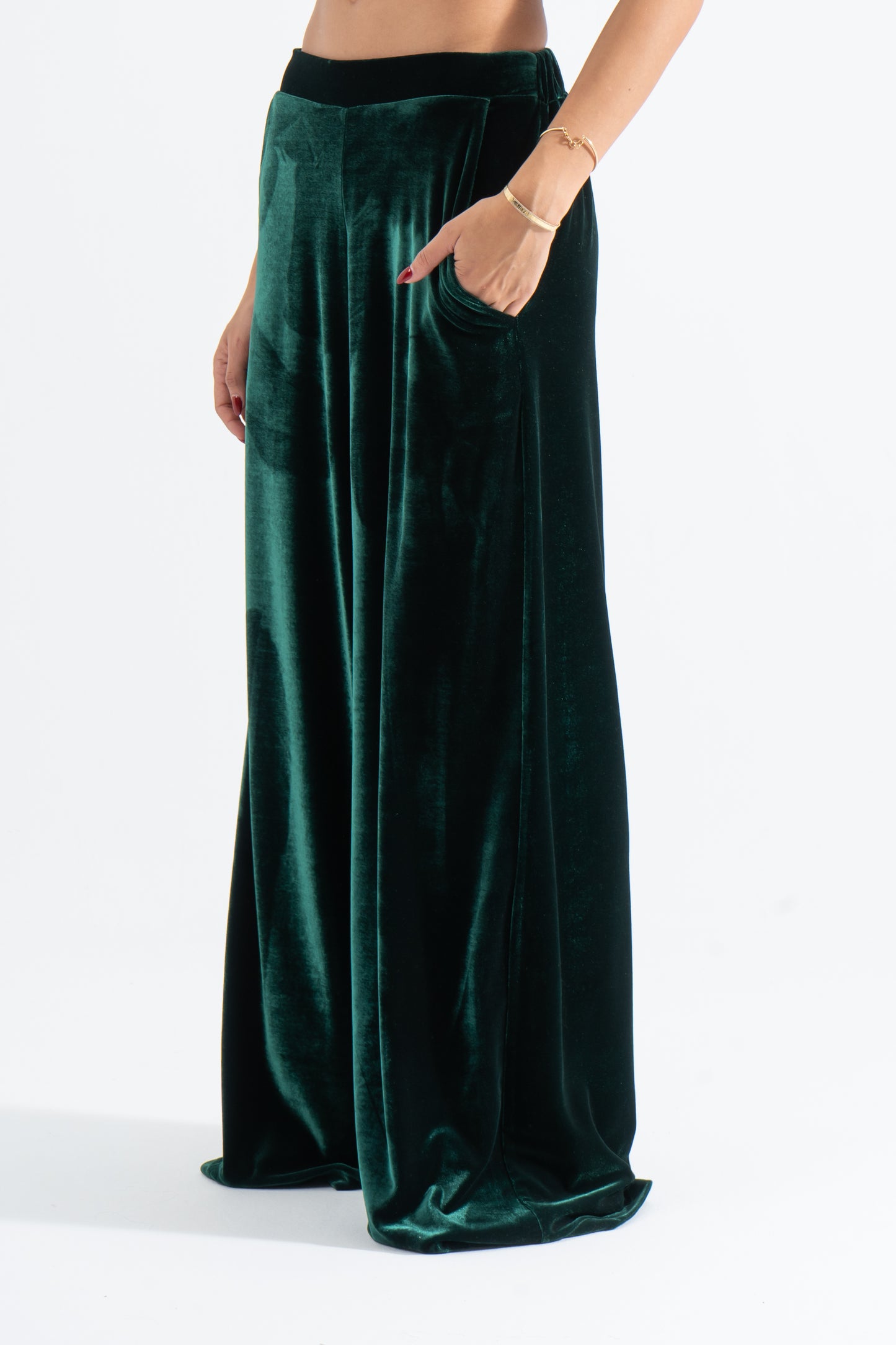 Everyday Velvet Set Cropped