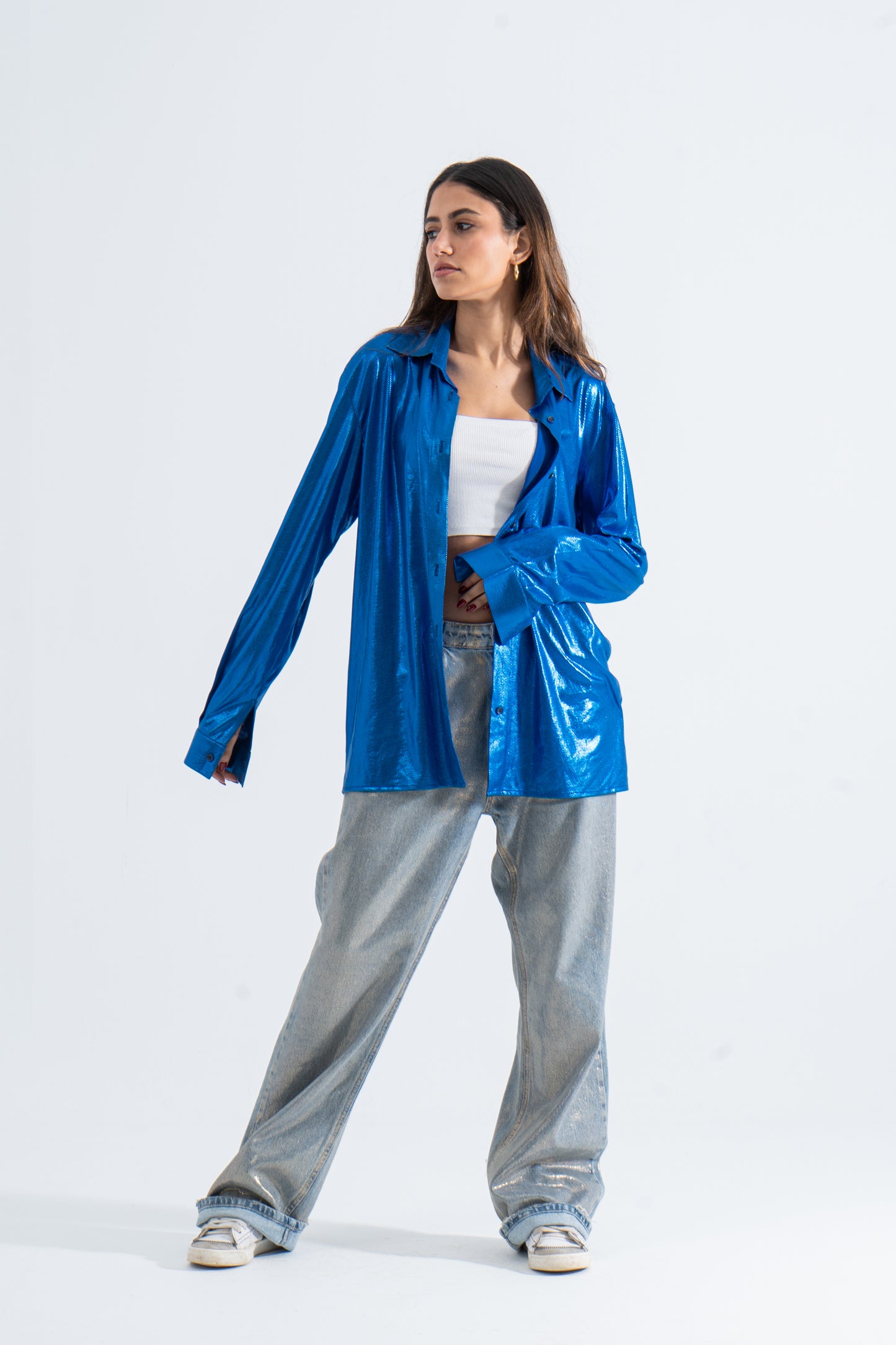 Disco Blue Shirt