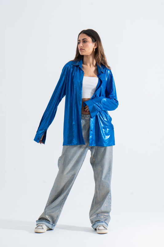 Disco Blue Shirt