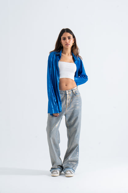 Disco Blue Shirt