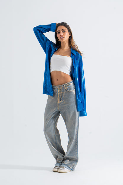 Disco Blue Shirt