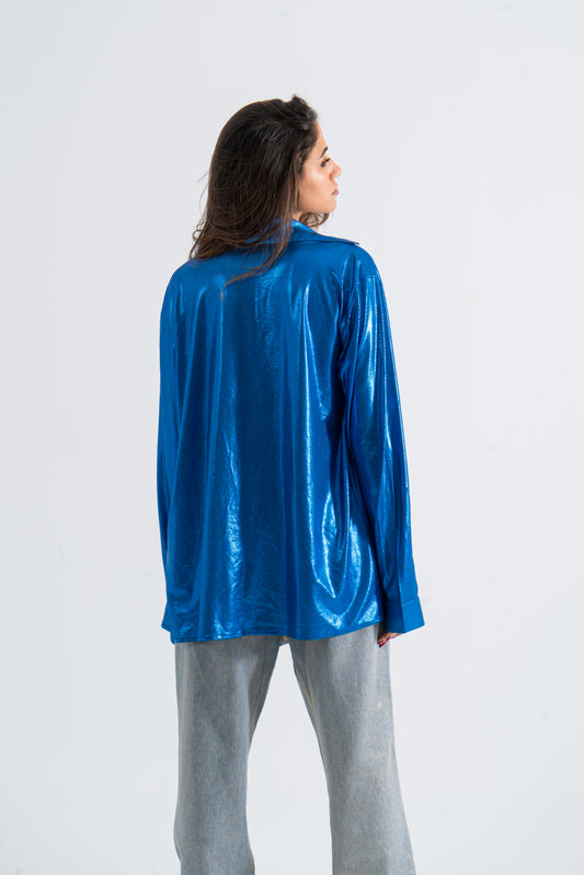 Disco Blue Shirt