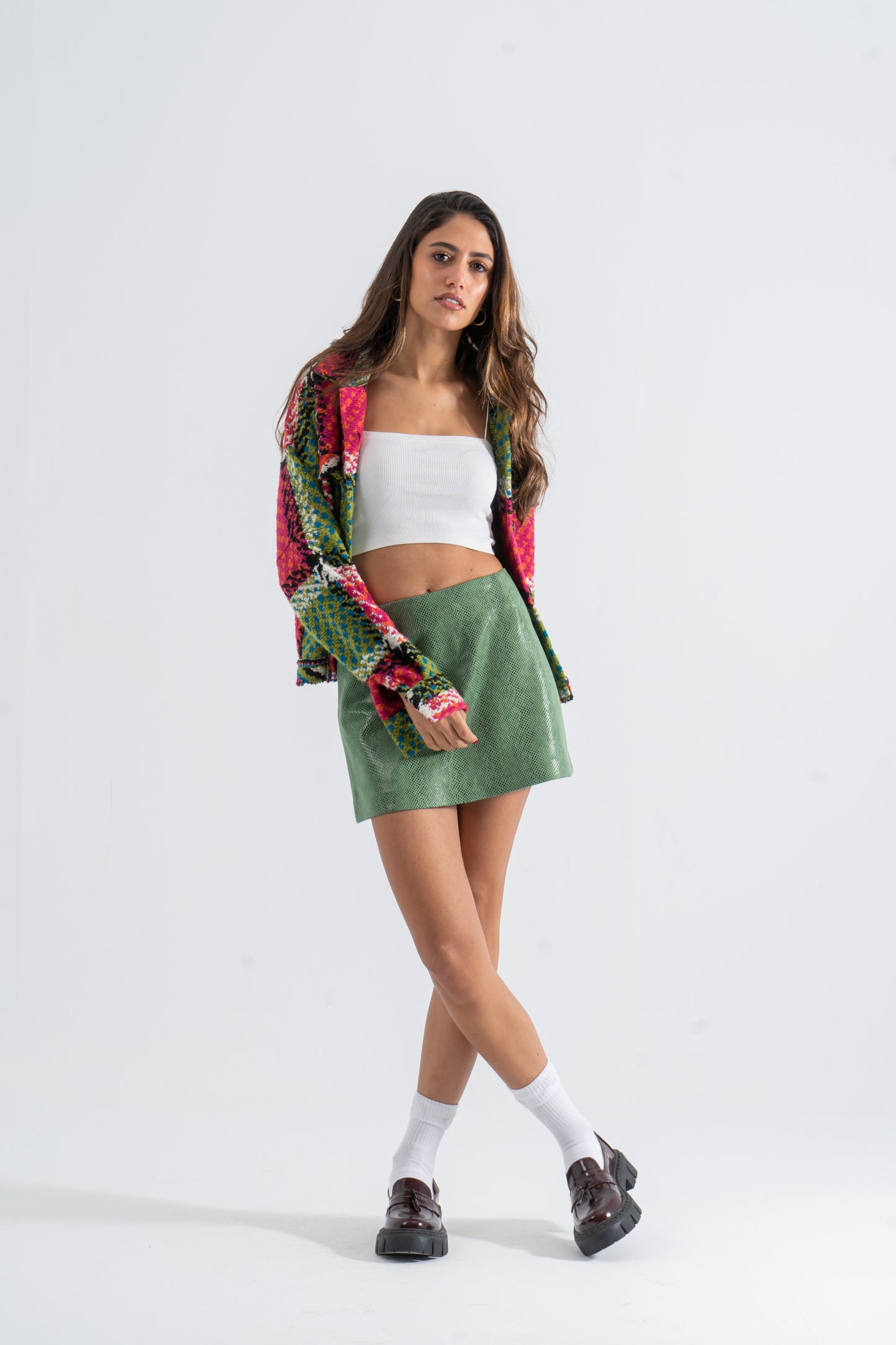 Plaid Pink Jacket