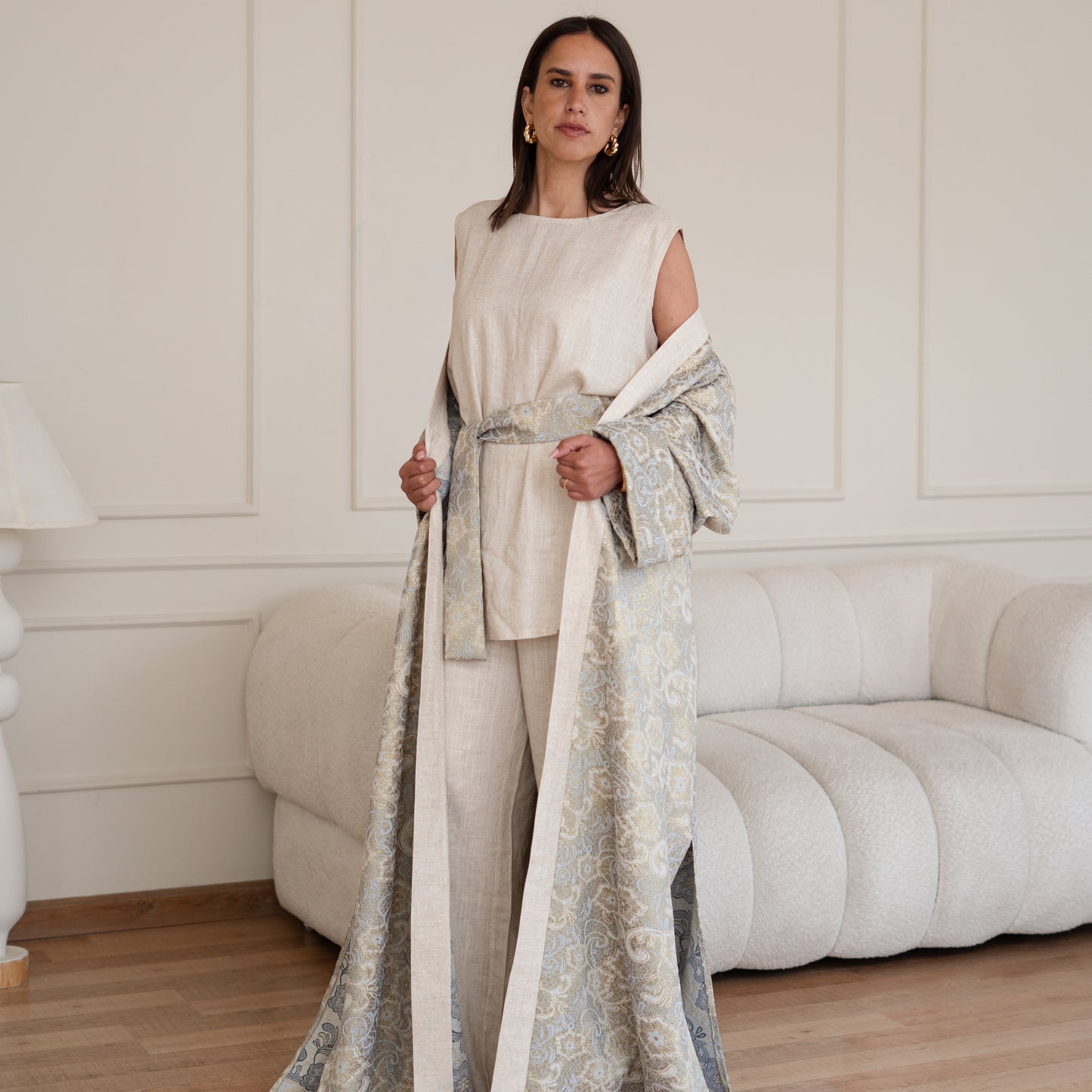 Lazuli Linen Set