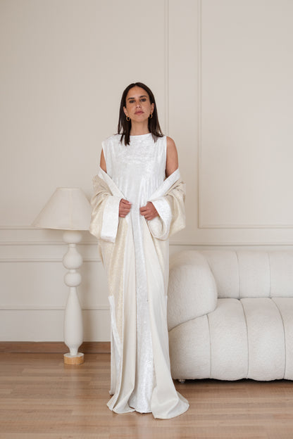 Velvet Ivory Dress