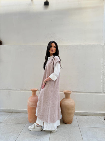 2 Piece Beige Set