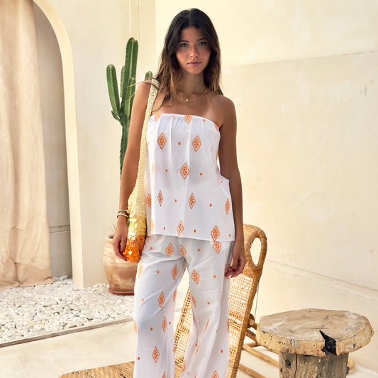Boho Strapless Set