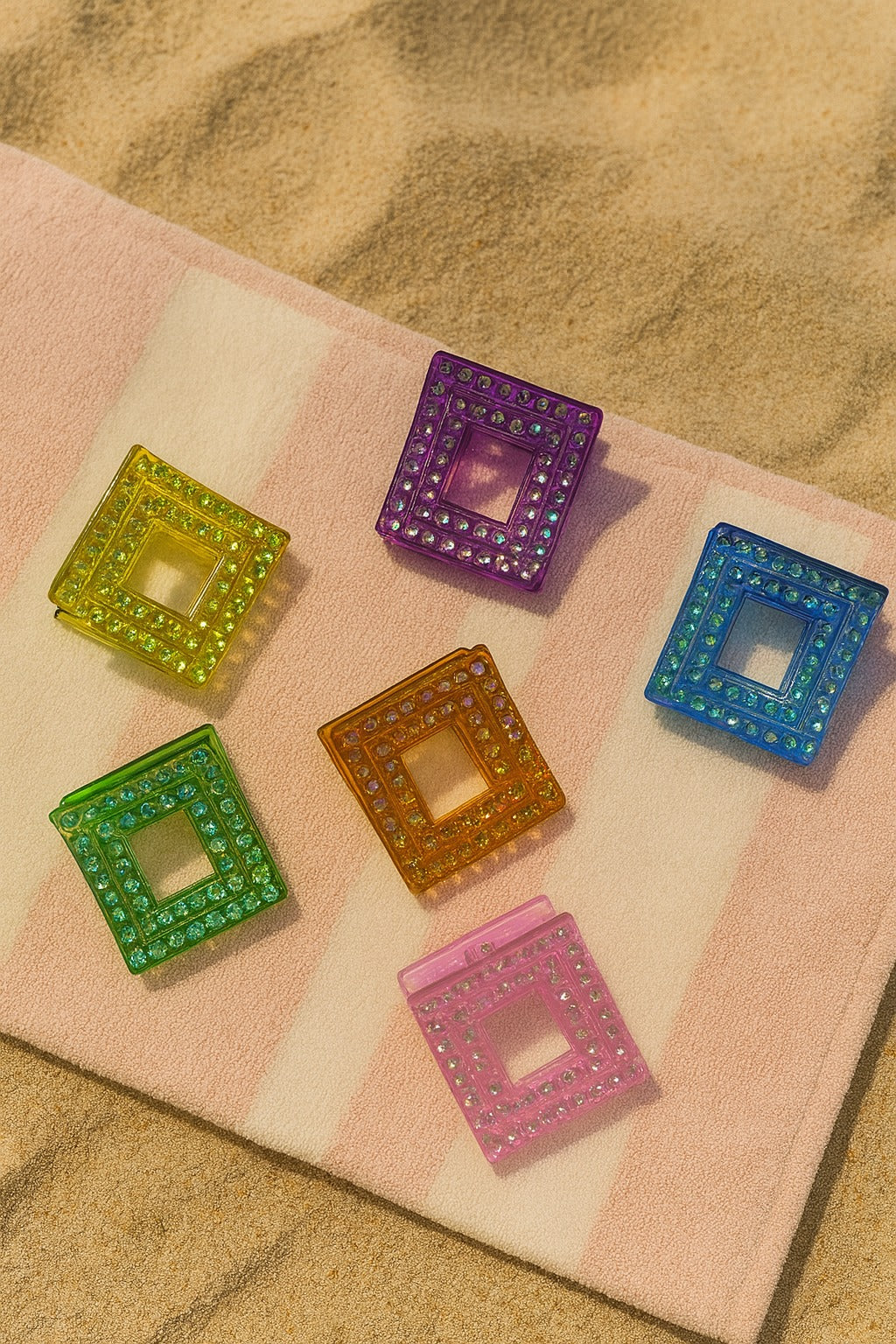 Square Hairclip