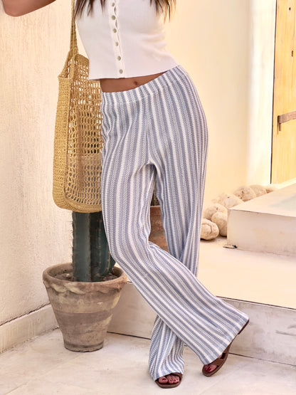 Baby Blue Knit Pants