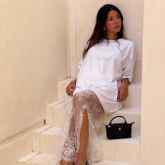 White Urban Lace Set