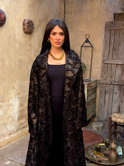 The Dark Bloom Coat