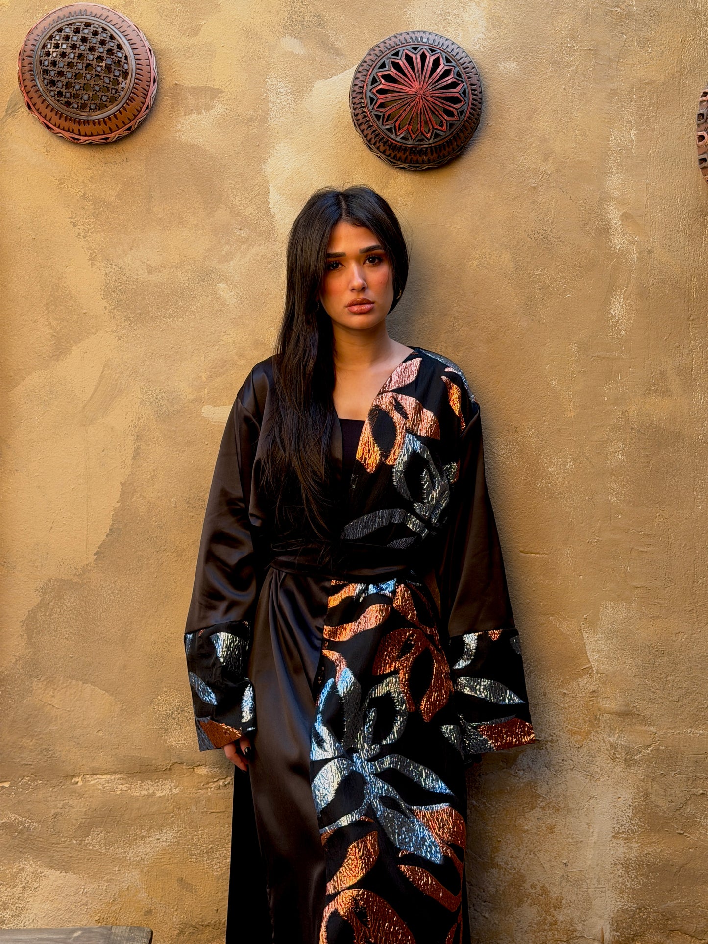 The Metallic Whisper Kaftan