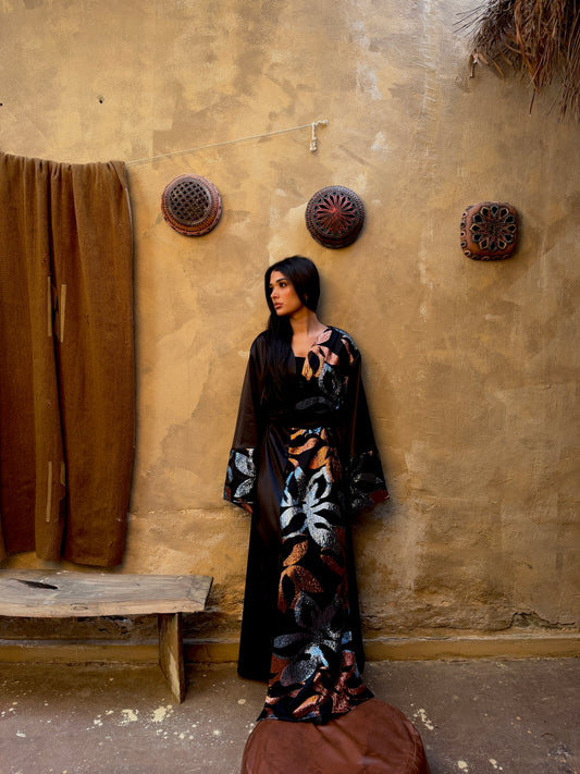 The Metallic Whisper Kaftan