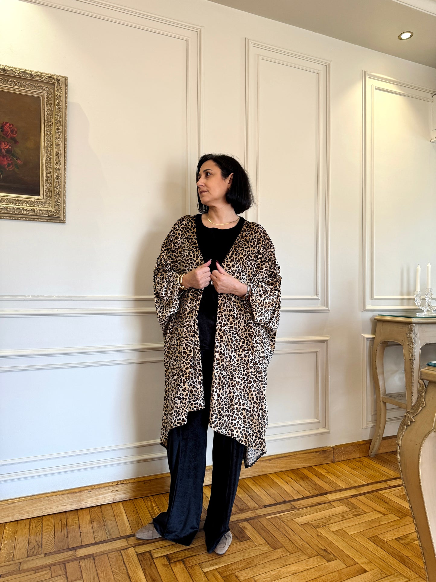 Leopard Kimono