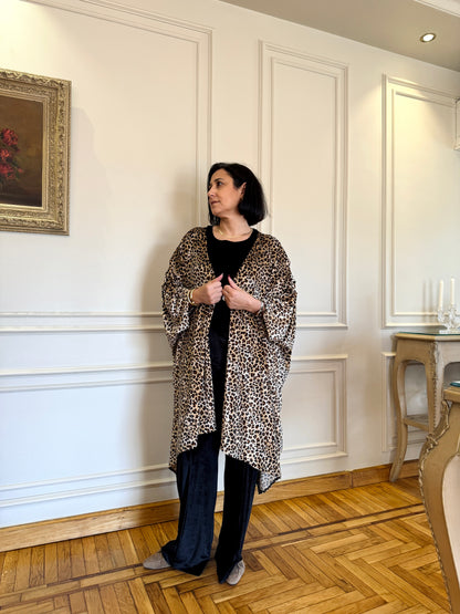 Leopard Kimono